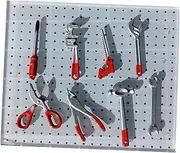 Oshhni 8X 1/64 Car Garage Tools Set, Maintenance Tools, Pretend Play Toys, Workshop DIY Mini Scene Model Decor Miniatures, Red