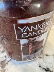 Yankee Candle CHOCOLATE LAYER CAKE 1 WICK LARGE JAR BROWN 22 oz Lid Gift NeW