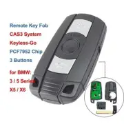 Remote Key 315MHz/868MHz PCF7952 Chip for BMW CAS3 3/5 Series X5 KR55WK49147