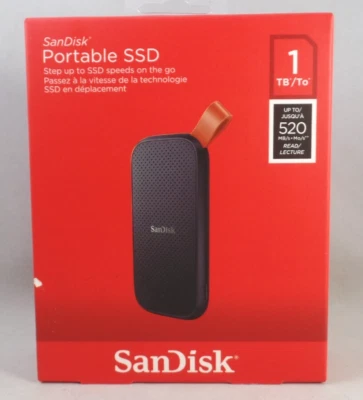 SanDisk E30 Portable SSD 1TB 2TB 520MB/s USB 3.2 Gen2 External Solid State Drive