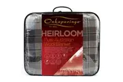 Heirloom Aust Wool Blanket Check - King / SuperKing