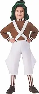 [Rubie's] Oompa Loompa Costume for Kids - Warner Bros Charlie and the Chocolate Factory - Small (3-4 Yrs)