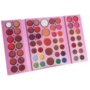 61 Colors Eyeshadow Palette Color Pearly Matte Glitter Eyeshadow Palette8036