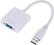 USB3.0 to VGA Adapter USB to VGA External Video Card VGA Converter for Desktop Laptop PC to Monitor Projector