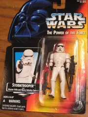 Star Wars / The Power of the Force - Stormtrooper Action Figure - 1995