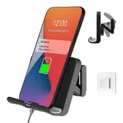 Universal Mobile Phone Holder Bathroom Toilet Bedside Wall Free Punching Bracket