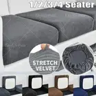 1/2/3/4 Seater Sofa Seat Cushion Covers Stretch Couch Settee Protector Slipcover