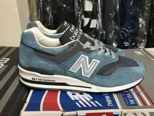 『LEON』NEW BALANCE M997CSP 麂皮 美國製 湖水藍配色 997