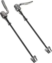 VANZACK Sturdy Steel Axle Skewers Quick Release for Mountain Bike Trainer Wheel