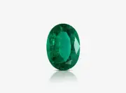 2.07 Carat Natural Loose Emerald, Vivid Green Oval, GRS Certified Precious Stone