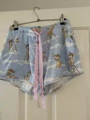 Peter Alexander Ladies Pyjama Shorts Bambi Small