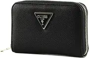 [GUESS] Plain Zip Wallet by - Wallets - Black -Size One Size