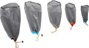 TOBBOMEY Compression Bag for Sleeping Bag Polyester Mesh Lightweight Portable for Camping Travel Outdoor Activities