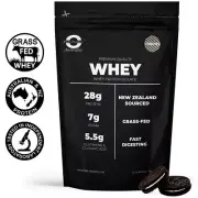 1KG WHEY PROTEIN ISOLATE POWDER Australian Made COOKIES & CREAM