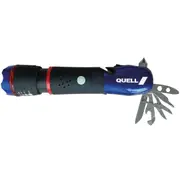 Quell Flashlight Emergency Torch Survival Knife Cutter & Breaker Multi Tool LED