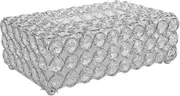Tissue Box - Rectangular Artificial Crystal Tissue Box Cover Tissue Paper Storage Holder Gift