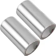 BELLIFFY 2 Rolls Gel Polish Remover Foil Nail Wraps for Soak off Non-damaging Fingernail Polish Remover for Home Salon Use
