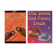 Royal Magic Dime & Penny,plus Instructional Book Bogo! Famous From Fun Inc