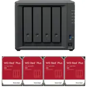 Synology DS423+ 4-Bay NAS 2GB RAM 16TB (4x4TB) of WD Red Plus Drives