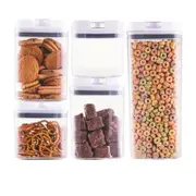 Avanti Flip Top Storage Container Set of 5