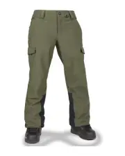 Volcom Wildling Women's Snow Pants, Ivy, Medium