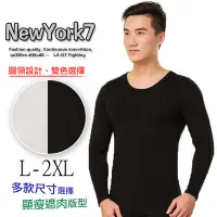 在飛比找Yahoo!奇摩拍賣優惠-素色修身透氣男款長袖上衣【紐約七號】K-004