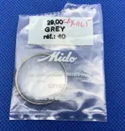 Mido 29.00 Grey Ref 40 Watch Crystal Opened NOS 03-50 L