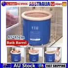 Portable Bath Tub 200L Inflatable Hot Bathtub SPA Massage Athletes Outdoor