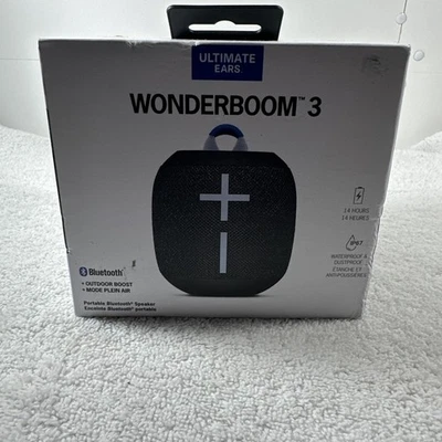 Ultimate Ears WONDERBOOM 3 Portable Bluetooth Speaker - Active Black