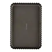 Rectangular Loose Base Fluted Pan Size 31cm by Soffritto