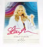 2016 Benchwarmer STACY FUSON Dreamgirls PREVIEW Red Ink Auto/3 PLAYBOY Playmate