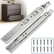 Drawer Slides Soft Close 20 Inches – Side Mount, Heavy Duty Drawer Slides Metal
