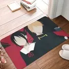 sama Love Doormat Kitchen Mat Shirogane Floor Carpet Welcome Rug Home Decorative