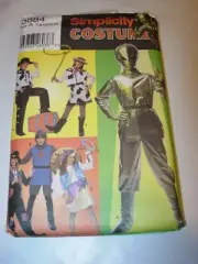 CHILD TEEN UNCUT SIMPLICITY 5884 Sewing PATTERN MARTIAN COWBOY COSTUME SIZE 7-14