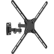 Barkan Full Motion TV Wall Mount 13 “-58”, VESA 400 x 400 mm,support-25kg, black