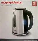 Morphy Richards 102777 Equip 1.7L Brushed Stainless Steel 2200W Jug Kettle