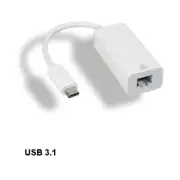 Kentek USB 3.1 Type C to Gigabit Ethernet Adapter 5Gbps/1000 BASE-T Internet