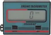 Handheld Digital Chainsaw Tachometer Tach Gauge, 2 Stroke 4 Stroke LCD Display Tach in Minutes, Small Digital Engine Tachometer for Lawnmower Chain Saw