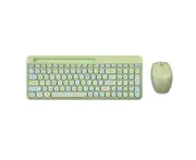 Colorful Wireless Keyboard and Mouse Combos - Green