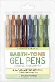 Peter Pauper Press Earth-Tone Gel Pens - Brand New!