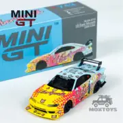 MINI GT 1:64 Le-Super Sihouette S15 SILVIA LB KUMA LHD Model Car