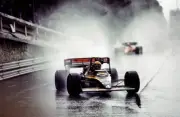 Stefan Bellof Tyrrell 012 Ford Monaco GP at Circuit de Monaco on S- Old Photo 5