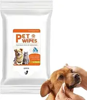 Dog Cleaning Wipes, Dog Grooming - Soft Teardrop Stain Wipes for Cleaning | Swimwear, Pet Supplies, Foot Care, Multipurpose Skin-friendly, Dog Grooming Accessories for Cats