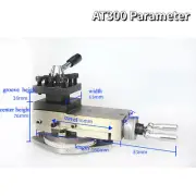 AT300 BV25 Quick Change Lathe posts&holders Metric Tool Slide Swing Bench