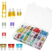300Pcs Car Blade Fuse Assortment Assorted Kit Blade Set Auto Truck Automotive F