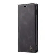 Multifunctional Retro Frosted Horizontal Flip Leather Case for Galaxy S10 E, with Card Slot & Holder & Wallet (Black)