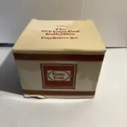 Avon 1876 Cape Cod Ruby Red Glass Special Edition Cup & Saucer New Damaged Box