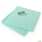 OATES VILEDA PVAmicro Streak Free Microfibre Cloth 5 pack - Green