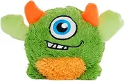 Monstaaargh Monstaaargh 'Flick' Plush Dog Toy, Green, Large