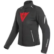 Dainese Laguna Seca 3 Ladies D-Dry Jacket Black Lava Red White